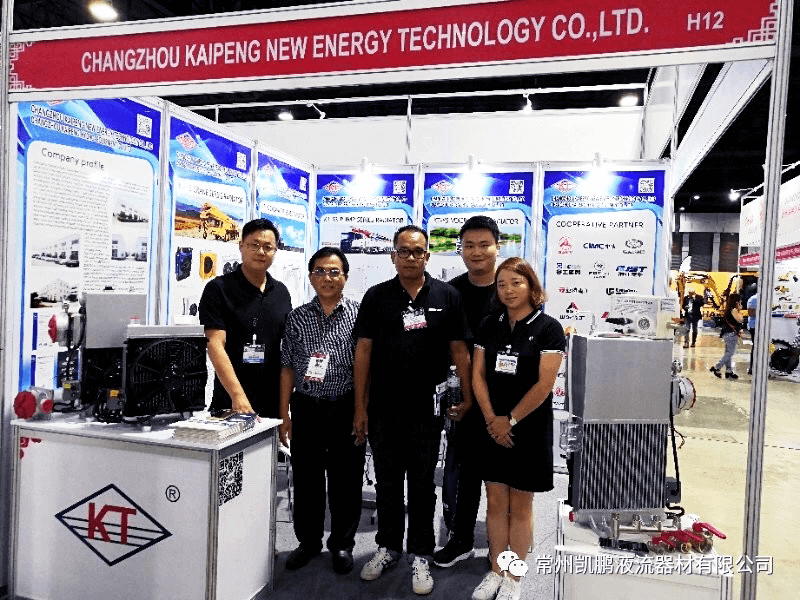 常州凯鹏—泰国曼谷东盟国际工程机械展INTERMAT ASEAN顺利收官